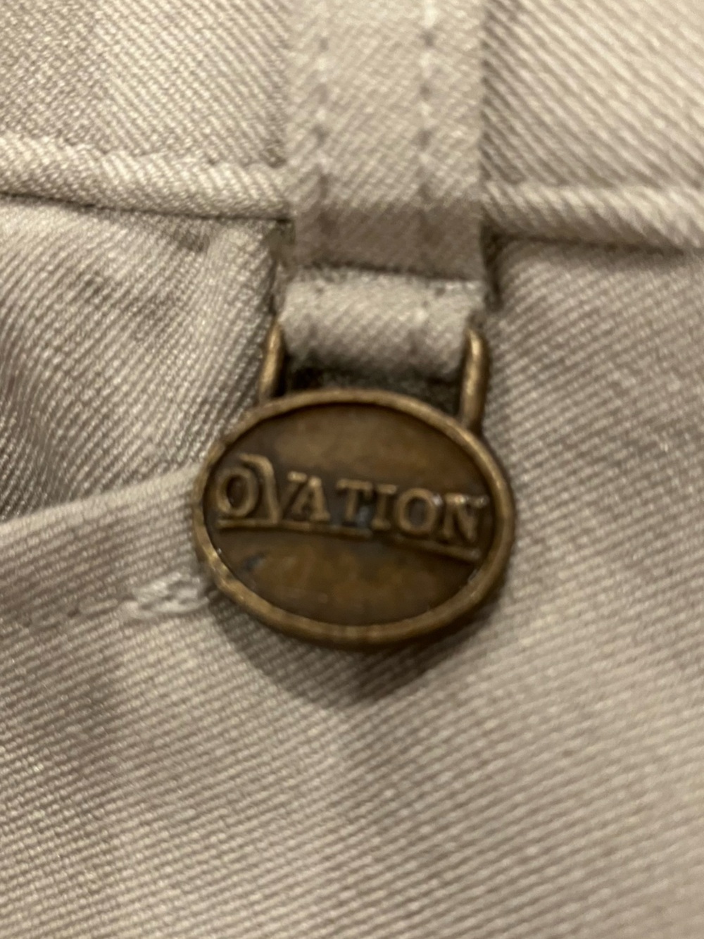 🐴 Ovation size 4 Children's Beige Horseback Riding Breeches Pants Leggings - Picture 2 of 8